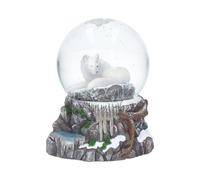 Animals & Nature Lisa Parker Guardian of the North Wolf Snowglobe | Snow - Resin