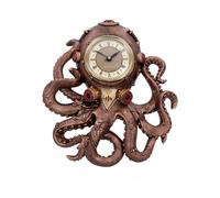 Animals & Nature Octoclock Steampunk Octopus Squid Wall Clock | Clocks - Resin