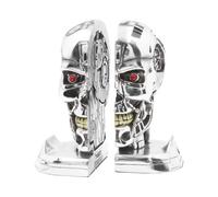 Animals & Nature T-800 Terminator 2 Judgement Day T2 Head Bookends | Acotis - Resin
