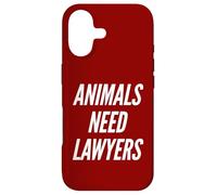Animals Need Lawyers Funny Vegan No Meat Vegetarian Humor Case for iPhone 17