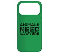 Animals Need Lawyers Funny Vegan No Meat Vegetarian Humor Case for iPhone 17 Pro Max