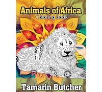 Animals of Africa Coloring Book (Tamarin's Toybox Coloring Books)