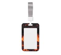 Animals of The African Savannah Card Holder Durable and Lightweight Stylish Design Suitable for Offices Hospitals and Conferences