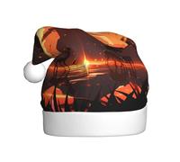 Animals of the African Savannah Plush Christmas Hat Comfortable Headwear for Holiday Parties and Parent Child Activities