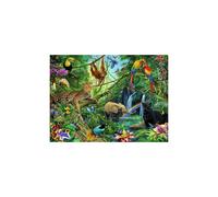 Ravensburger Jungle 200 Piece XXL Jigsaw Puzzle for Kids, Wildlife Puzzle with Extra Large Pieces, Ages 8 Years and Up