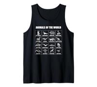 Animals of The World Funny Internet Meme Names for Animals Tank Top