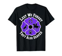 Animals of War Remembrance So We Don't Forget They Served Value Graphic T-Shirt