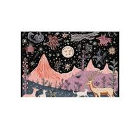 Animals On The Field Place Mats for Kitchen, Heat Resistant Non-Slip Placemats for Wedding, Washable Table Mat for Restaurant, Durable Place Mat for Dining Table 30x45cm