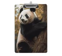 Animals on Tree Clipboard 8.5×12.5 Inch Acrylic Clip Board with Metal Clip A4 Letter Size Decorative Clipboard Cute Hanging Clipboards for Office, Teacher, Nurse, Doctor,