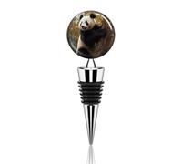 Animals on Tree Wine Stoppers Reusable Wine Bottle Stopper Decorative Champagne Stoppers Silicone Beverage Bottle Sealer Keep Fresh, Leakproof Wines Saver for Bar Party Decor