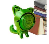 Animals Printed Toys | Colorful Stickers Printed Animals Eye Sculptures Cat | Unique Animal Print Flexible Toys Executive Office Toys With Moving Eyes For Home Bedroom