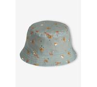 Animals Reversible Bucket Hat for Baby Boys mint green