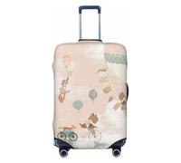 Animals Riding Across The Sky1 Travel Luggage Covers - Elasticity Suitcase Covers Protector for Luggage 18-32 Inch
