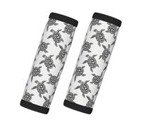 Animals Sea Turtles Print Travel Essentials Luggage Handle Wrap Grips 2 Packs Easy Identification Suitcases