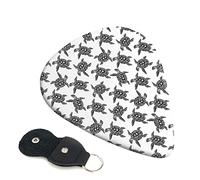 Animals Sea Turtles Set Of 6 Guitar Plectrums For Acoustic Guitar, Electric Guitar, Bass, Ukulele - Thin, Medium And Thick.