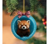 Animals Series Hanging Pendant, Cute 2D Acrylic Backpack Car Decoration Pendant, Exquisite Hanging Ornament For Indoor Outdoor, Holiday Decor, A
