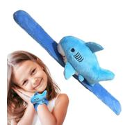 Animals Slap Bracelet Plush Toys Shark Soft Skin-Friendly Fun Cute Bands | Plush Animal Slap Band Toy Hugger Slap Bracelet for Kids Birthday Boys Girls