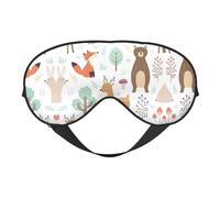 Animals Sleep Eye Mas Light Blocking Night Eye Blinder Travel Essential Gifts Women Men Sleep Mask