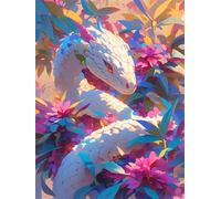 Animals Snakes 30 Piece Jigsaw Puzzles for Adults, Colourful, Challenging & Brainteasing Adult puzzles 30 Pieces Flowers, Fun jigsaws for The Whole Family 10x8 inch