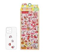 Animals Stickers | Decorative Cute Mini Lightweight - Small 3D Animals Stickers For Scrapbooking | for Laptops Walls Guitars Suitcases Luggage Notebooks Envelopes and Diaries