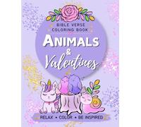 Animals & Valentines: Bible Verse Coloring Book