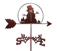 Animals Weather Va ne Farm Retro Weathercock Va ne Direction Indictor Professional Measuring Tools Patio Yard Decoration Black Gifts