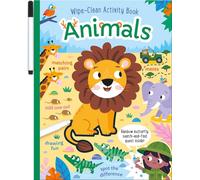 Animals Wipe-Clean Activity Book: Reusable Drawing and Activity Fun