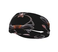 Animals with Long Ears Yoga Sports Fitness Headband, Unisex Running Basketball Elastic Headband, Sports Sweat-Absorbing Band,