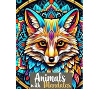 ANIMALS WITH MANDALAS: Animais com mandalas, livro de capa dura!