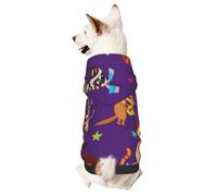 Animals with Musical Instrument Dog Hoodie Winter Dog Sweaters Pet Sweatshirt Pet Pullover Dog Clothes