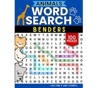 Animals Word Benders Word Search Puzzles, 100 Word Find Games, Word Seek Puzzle Book: Animal Fun For Kids, Teens, Adults and Senior Citizens Ages 8-100 (Word Search Word Benders Puzzle Book)