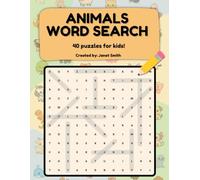 Animals Word Search: 40 puzzles for kids!