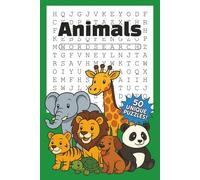 Animals Word Search: All Ages Word Search Puzzle Book with Easy to Read Print about Mammals, Birds, Reptiles, Fish, and More | 6 x 9 inches, 151 pages ... Gift for Vacations, Holidays, and Free Times!