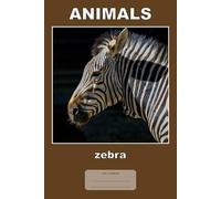 Animals - zebra: This is just a notebook, very nice wide-lined journal, 98 pages, white paper