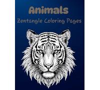 Animals Zentangle Coloring Pages