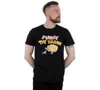 Animaniacs Men's Pinky & The Brain Cheese Head T-Shirt in Black | Size: Small Animaniacs Black S