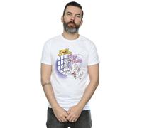 Animaniacs Men's Pinky & The Brain Take Over The World T-Shirt in White | Size: Small Animaniacs White S