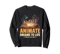 Animate Dreams To Life Animation Sketch Animate Storytelling Sweatshirt