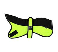 Animate Greyhound Padded Dog Coat Black/Hi-Vis - 22