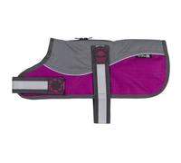 Animate Reflective Padded Harness Dog Coat - Raspberry - Size 18"