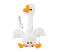 Animated Cuddle Buddy, Voice Mimic Music Toy Doll, Usb Rechargeable with Built in Speaker, Talking Singing Dancing Plush Entertainment Toy Device, Adorable Style Design, Fun Companion to Kids Car Sofa