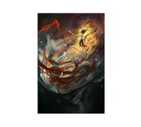 Animated Film Ne Zha 2 Poster Ne Zha Poster Canvas Poster Wall Art Decor Print Picture Paintings for Living Room Bedroom Decoration Unframe-style 12x18inch(30x45cm)