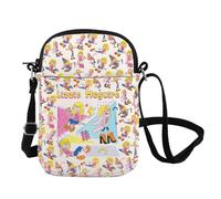 Animated Lizzie Multi-Pose Inspire Messenger Bag WDW Trip Gift Comedy LIzzie Cartoon Inspire Carry On Bag, Yellow Girly Cb, Messenger Bag