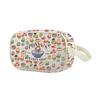Animated Movie Clear Makeup Bag Japanese Anime Inspired Gift Anime Ponyo Lover Merch (Ramen Shop CBag EU)