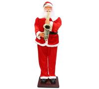 Animated Santa Claus Statue - Life Size Electric Christmas Decoration, Fun Gift for Kids and Adults, 1.8M Dancing and Singing Figure