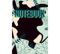 ANIMATED SERENE GREEN LEAF THEMED NOTEBOOK: Elegant Nature-Inspired Green Leafs Animation Theme Notepad Journal - 6 X 9 INCHES - 150 PAGES