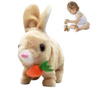 Animated Spring critters Toy - 6.7in Walking Chirp Enabled Figure With Motion Function, Battery Powered Robotic Plush Companion For Children | Holiday Party Presents, Festive Seasonal Play Moments
