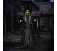 Animated Witch Halloween Decoration - 180cm