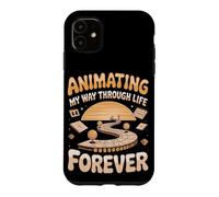 Animating my Way Through Life Forever Case for iPhone 11