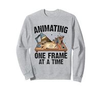Animating One Frame At A Time Animation Draw Sketch Animate Sweatshirt
